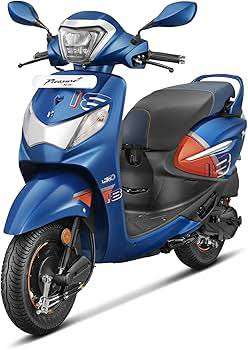 Hero PLEASURE+ XTEC Scooter Abrax Orange Blue Booking for Ex-Showroom Price
