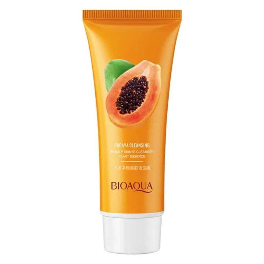 BIOAQUA Papaya Moisturizing & Pore Shrinking Face Wash – 100g