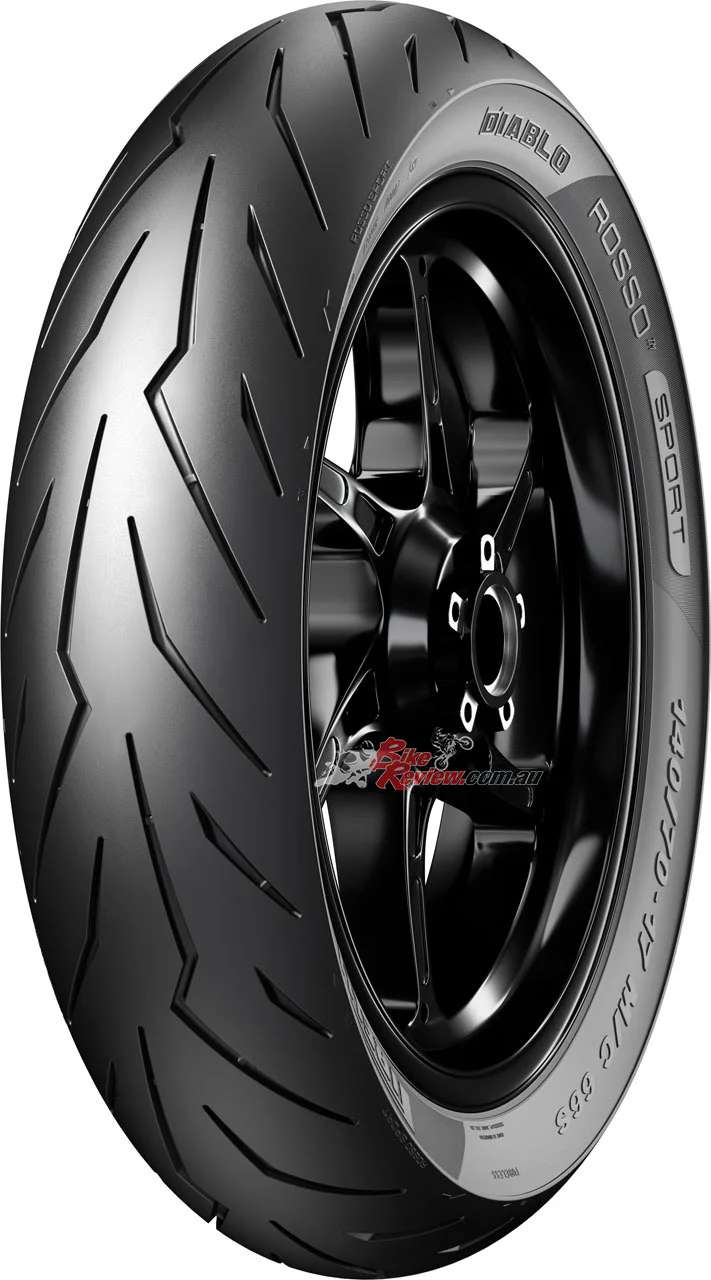 Pirelli Rosso Sport 140/70-17 Rear Motorcycle Tire – Sporty Performance & Durability