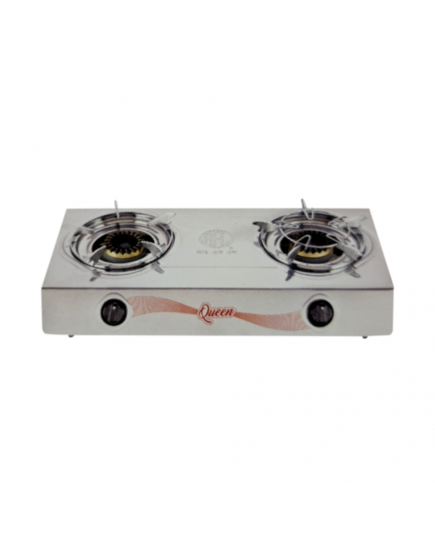 RFL Stainless Steel Double Auto Gas Stove 2-11 SBC (Cylinder Gas)