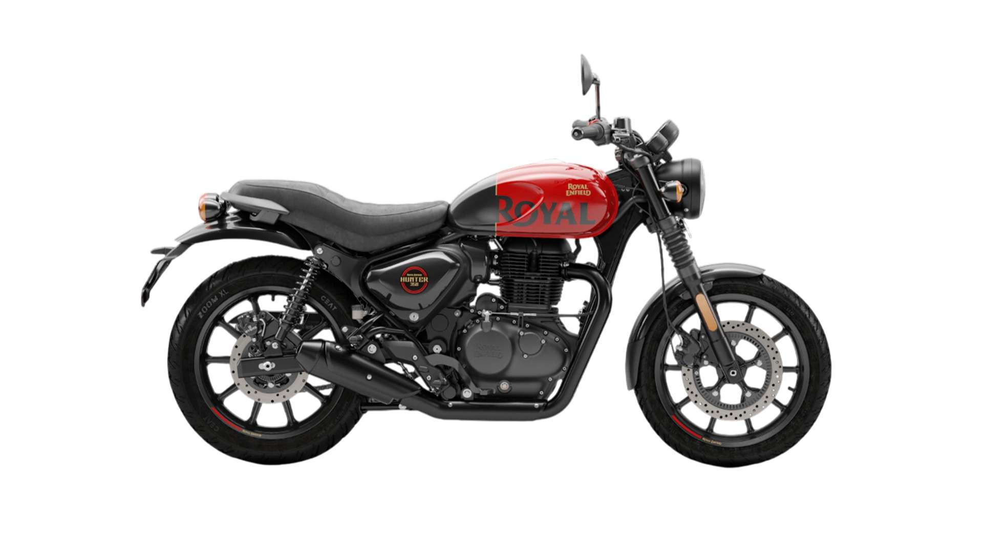 Royal Enfield Hunter 350 - Rebel Red