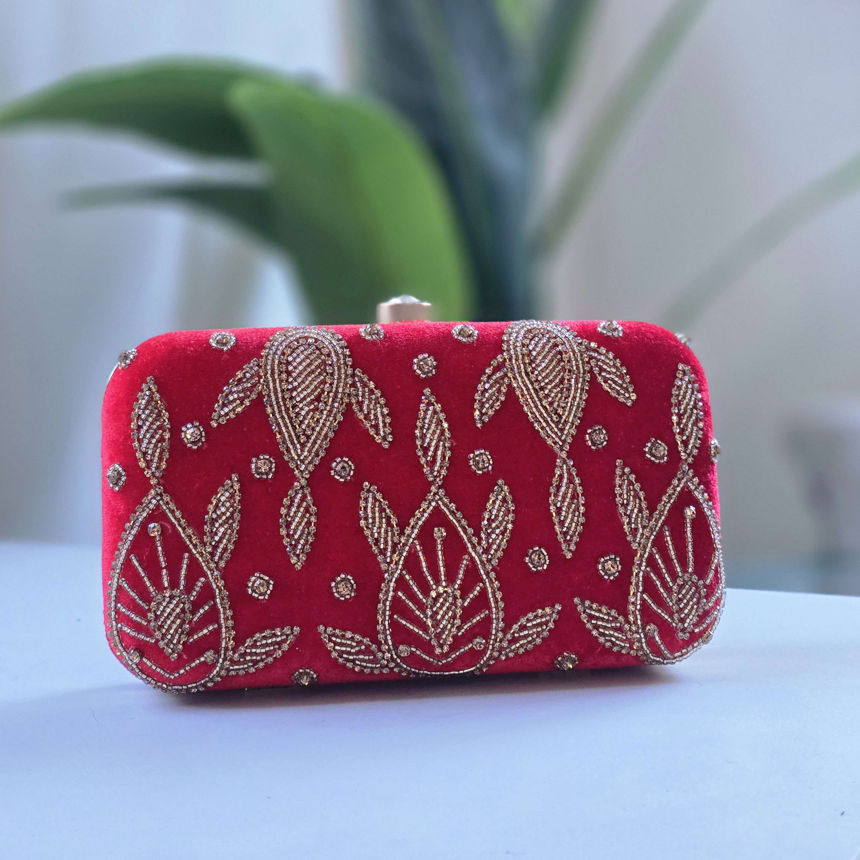 Luxury Beaded Bridal Evening Bag