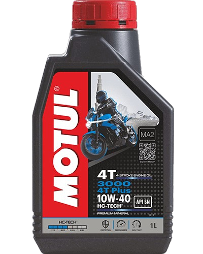 Motul 10W-40 Mineral Motorcycle Engine Oil – 1 Liter
